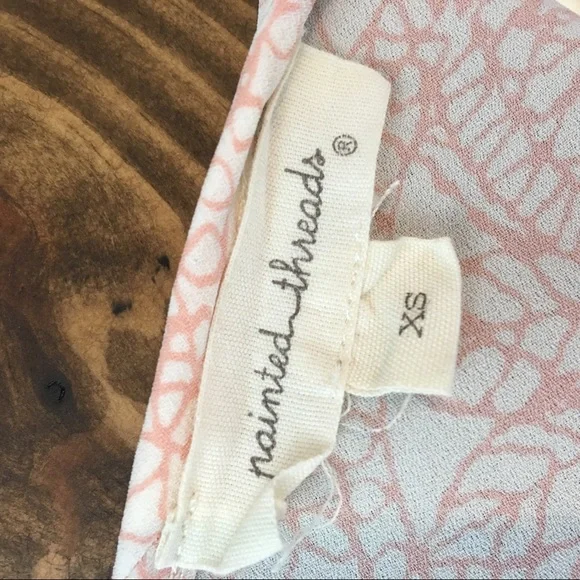 Painted Threads | High Low Tunic Blouse Bohemian Design - Picture 7 of 7